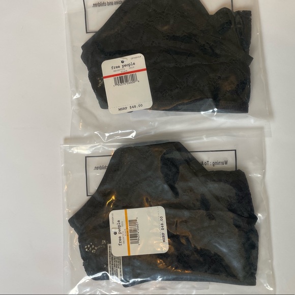 Free People Black Lace Kelly Lingerie Set - Picture 5 of 5